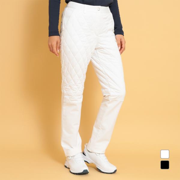 キャロウェイ レディース ゴルフウェア ウインドパンツ 秋 冬 スターストレッチ中綿＆裏起毛二重織パ...