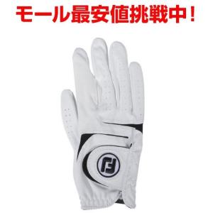 フットジョイ メンズ ゴルフウェア 秋 冬 グローブ 18 ウェザーソフ LH ホワイト FOOT JOY FJ
