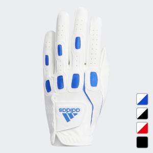 アディダス ゴルフウェア 春 夏 グローブ マルチフィット9 ロングセラーシリーズ グローブ メンズ ホワイト×ブルー GUX35 adidas