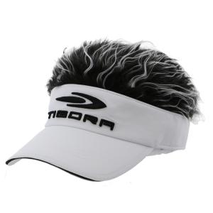 ティゴラ ゴルフウェア 秋 冬 サンバイザー ヘアー付きサンバイザー