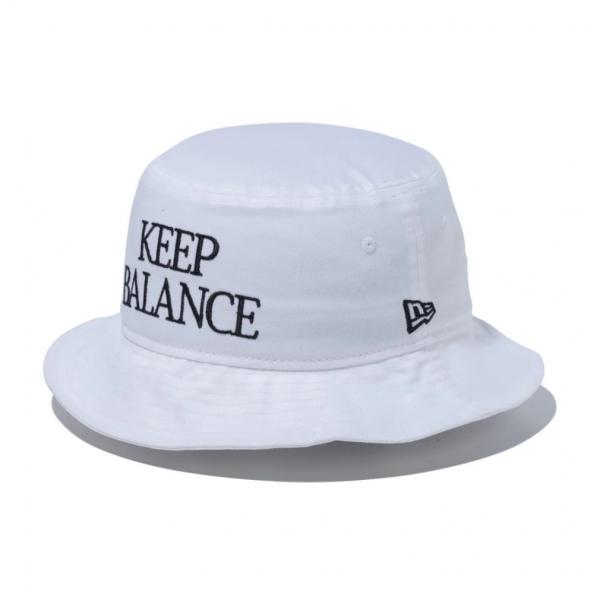 ニューエラ ゴルフウェア ハット 春 夏 GF BUCKET01 KEEP BALANCE WHI ...