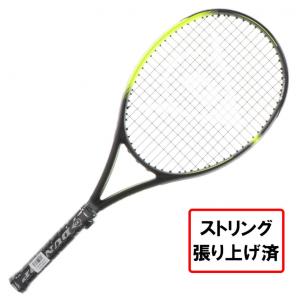 ブラック×フラッシュイエロー 張り上がりラケット DS22208AP SX ダンロップ