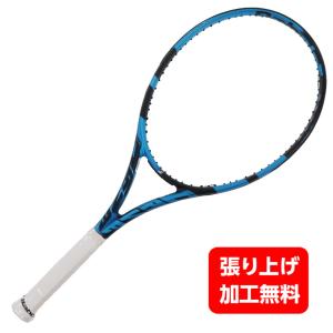 バボラ 国内正規品 PURE DRIVE TEAM ピュア ドライブ チーム 101442J 硬式テニス 未張りラケット : ブルー×ホワイト BabolaT