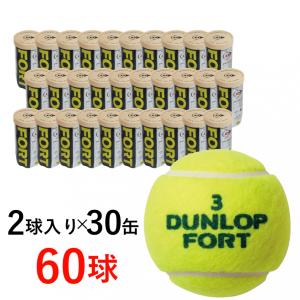 365日出荷」DUNLOP ダンロップ FORT フォート [2個入]1箱 30缶/60球