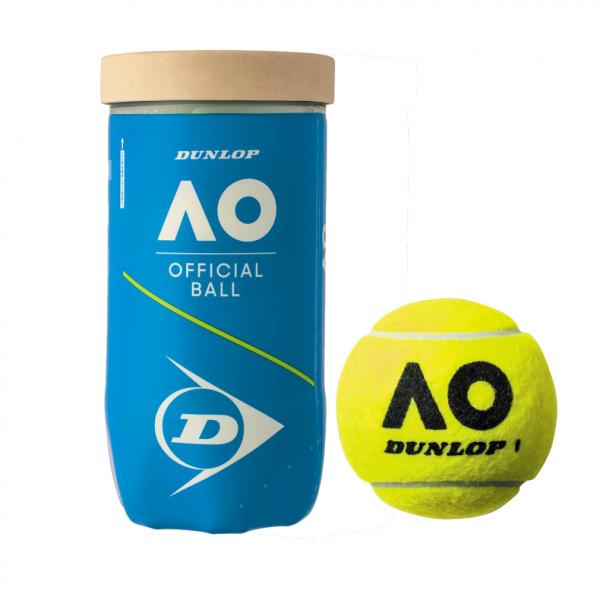 ダンロップ ダンロップオーストラリアンオープン 2球缶 DAOBYL2TIN 硬式テニス プレッシャ...