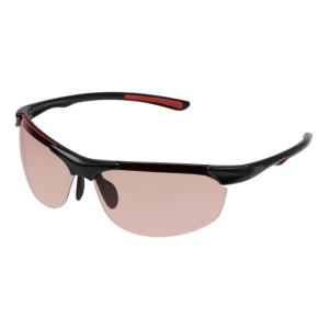 prince テニスサングラス UVカット付き プリンス 偏光機能付きサングラス ブラック×レッド テニス UVカット