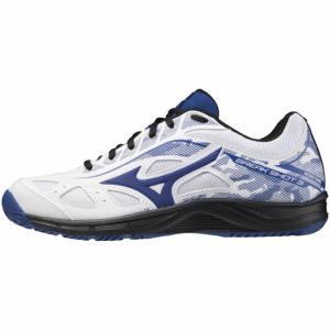 ミズノ ブレイクショット3 AC 61GA214027 メンズ テニス オールコート用シューズ 2E : ホワイト×ブルー MIZUNO