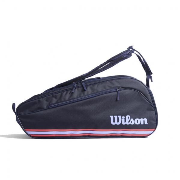 ウイルソン TEAM J 6PK NAVY Navy/Pink ラケット6本収納可 WR805010...