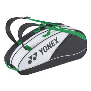 ヨネックス ラケットバック6 リュック付 BAG2132R テニス ラケットバッグ : ホワイト×ブラック YONEX