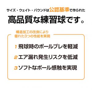 ティゴラ ソフトテニスボール セーフティーバル...の詳細画像1