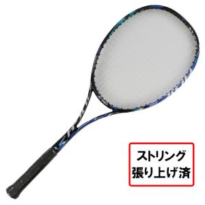 ヨネックス ADX70 ADX70GHAG ソフトテニス 張り上がりラケット : ブラック×ブルー YONEX