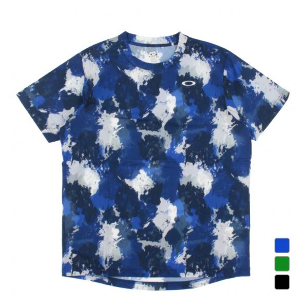 オークリー メンズ テニス 半袖Tシャツ SLANT GRAPHIC SS TEE 13.0 FOA...