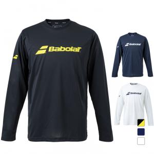 バボラ メンズ テニス 長袖Tシャツ CLUB LONG SLEEVE SHIRT クラブ ロングスリーブシャツ BUP4510C BabolaT｜alpen-group