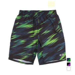 オークリー メンズ テニス ハーフパンツ SLANT GRAPHIC SHORTS 9.0 FOA406384 OAKLEYの商品画像