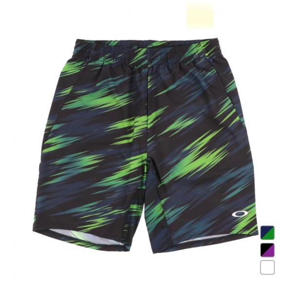 オークリー メンズ テニス ハーフパンツ SLANT GRAPHIC SHORTS 9.0 FOA4...