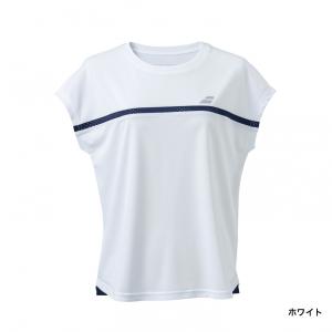 バボラ レディス テニス 半袖Tシャツ PUR...の詳細画像1