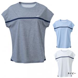 バボラ レディス テニス 半袖Tシャツ PUR...の詳細画像2