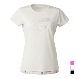 バボラ レディス テニス 半袖Tシャツ PURE SHORT SLEEVE SHIRT ピュア ショートスリーブシャツ BWP5524 BabolaT