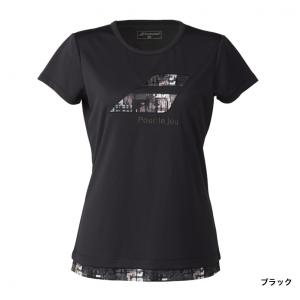 バボラ レディス テニス 半袖Tシャツ PUR...の詳細画像1