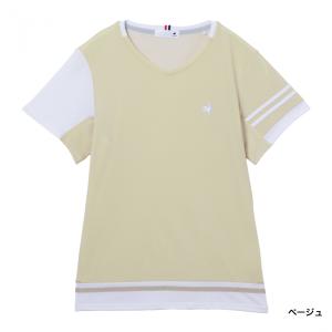 ルコック レディス テニスウェア 半袖Tシャツ...の詳細画像1