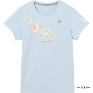 ルコック レディス テニスウェア 半袖Tシャツ...の詳細画像3