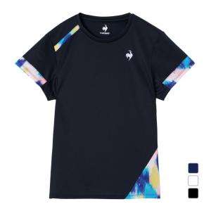 ルコック レディス テニス 半袖Tシャツ 半袖ゲームシャツ 吸汗/UV CUT/消臭/JTA公認 LN5FHT23L le coq sportif