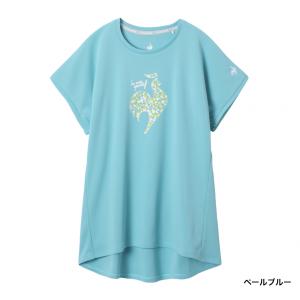 ルコック レディス テニス 半袖Tシャツ プラ...の詳細画像2