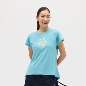 ルコック レディス テニス 半袖Tシャツ プラ...の詳細画像5