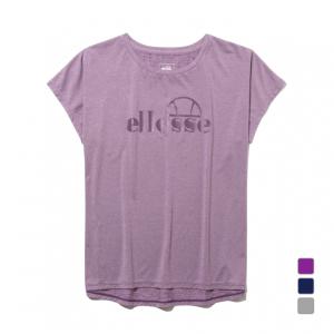 エレッセ レディス テニス 半袖Tシャツ S/S Melange Tee ショートスリーブメランジティー EW00313 ellesse