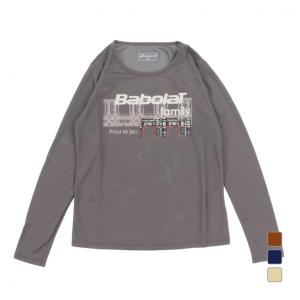 バボラ レディス テニス 長袖Tシャツ PURE LONG SLEEVE SHIRT