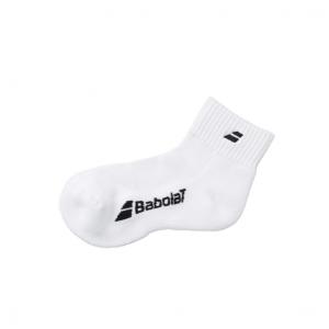 バボラ メンズ テニス ソックス CLUB SHORT SOCKS 抗菌・防臭機能 BUS1811C : ホワイト BabolaT｜アルペングループヤフー店