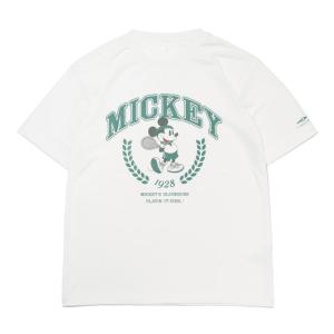 ディズニー メンズ レディス テニス 半袖Tシャツ ミッキーマウス グラフィックTシャツ TRDN-2TW3056TS Disney