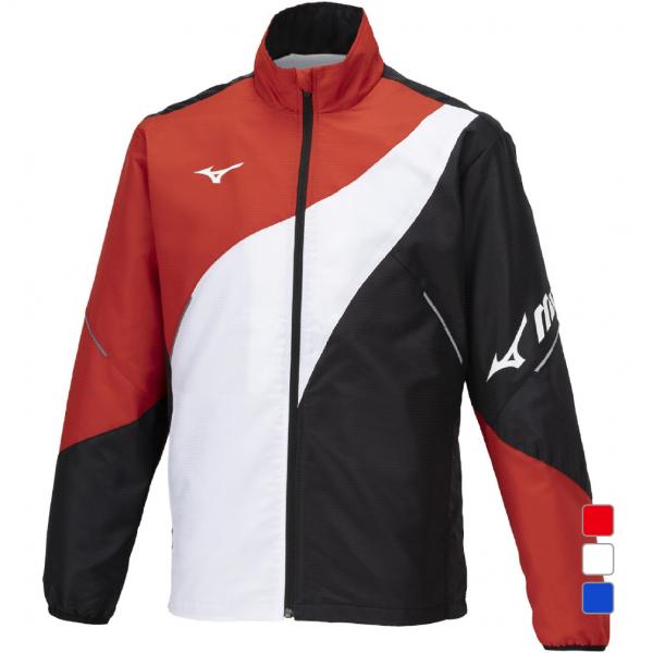 ミズノ メンズ レディス テニス 保温 撥水 裏起毛 ウインドブレーカー アクティブウォーマージャケ...