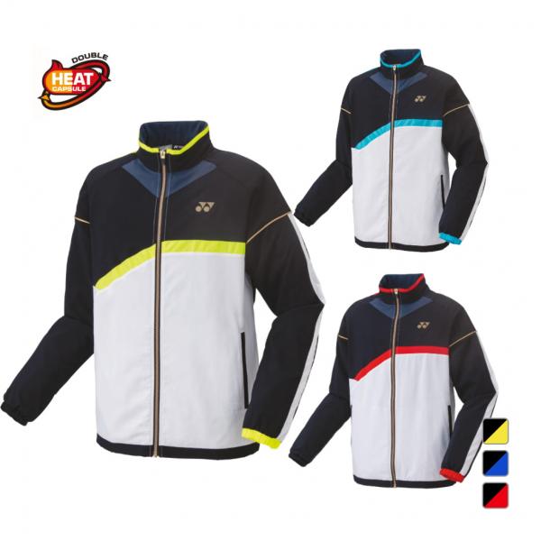 ヨネックス メンズ レディス テニス ウインドブレーカー 裏地付きウィンドウォーマーシャツ フィット...