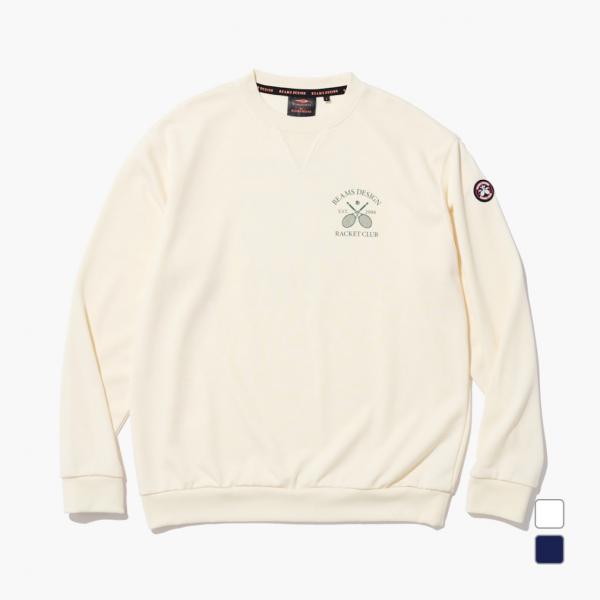 ティゴラバイビームスデザイン メンズ レディス テニス トレーナー ドライ裏毛スウェット TRBM-...