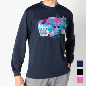 ブラックナイト ユニセックス メンズ レディース テニスウェア バドミントン 長袖Tシャツ BKロングTシャツ T-9270 Black Knight