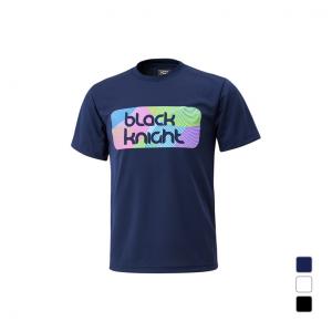 ブラックナイト メンズ レディス バドミントン グラデーションシャツ UVカット半袖Tシャツ BKTシャツ T-3118U Black Knight｜alpen-group