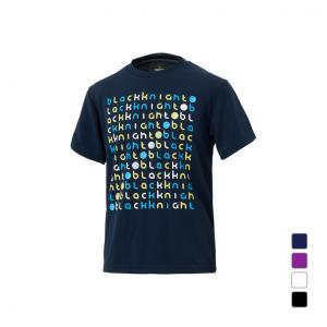 ブラックナイト メンズ レディス バドミントン 半袖Tシャツ T-5100U Black Knight