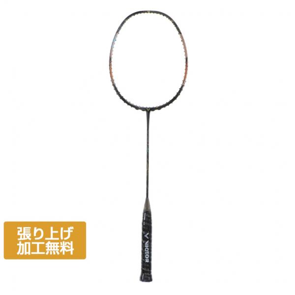 ビクター スラスターFC ウルトラ TK-FCULTRA バドミントン 未張りラケット : ブラック...