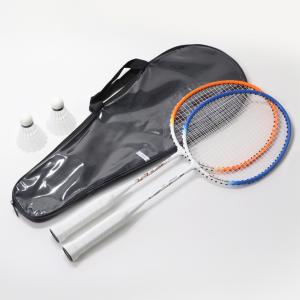 ティゴラ ショートバドミントンセット ナイロンシャトル付き バドミントン 2本組みラケット TIGORA｜アルペングループヤフー店