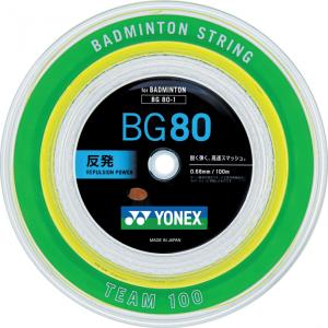YONEX（ヨネックス） BG80パワー ロール ガット BG80P-1 バドミントン