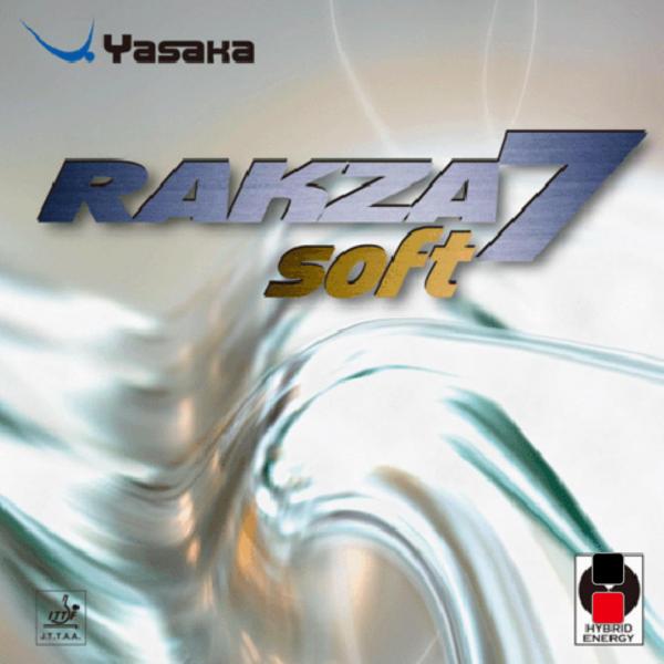 ヤサカ RAKZA7 soft ラクザ7ソフト B77 チュウアツ/アツ/トクアツ 卓球 ラバー 裏...