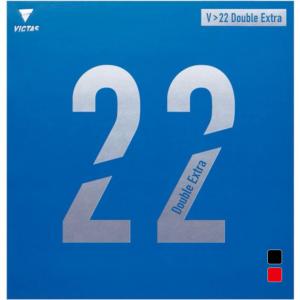 ヴィクタス V>22 Double Extra V>22ダブルエキストラ 200070 2.0/MAX 赤/黒 卓球 ラバー 裏ソフト VICTAS｜alpen-group