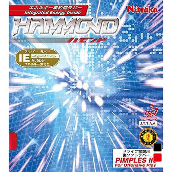 ニッタク HAMMOND ハモンド NR8527 チュウ/アツ 卓球 ラバー 裏ソフト Nittak...
