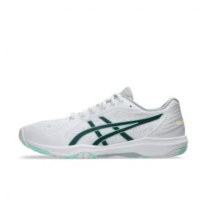 アシックス DYNAFEATHER ダイナフェザー 1073A064 メンズ レディス 卓球 シューズ : ホワイト×グリーン asics｜アルペングループヤフー店