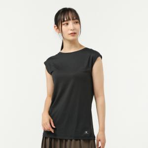 ダンスキン レディース フィットネス タンクトップ ALL DAY ACTIVE LIGHT L/L FRENCH DA722100 K ： ブラック DANSKIN