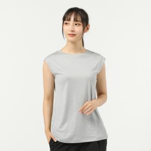 ダンスキン レディース フィットネス タンクトップ ALL DAY ACTIVE LIGHT L/L FRENCH DA722100 MH ： ミデアムグレー DANSKIN