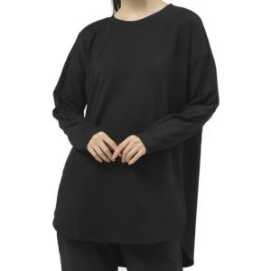 ダンスキン レディース フィットネス 長袖 Tシャツ SOLAR COMFORT WARM L/S TOP DC522325 K ： ブラック DANSKIN