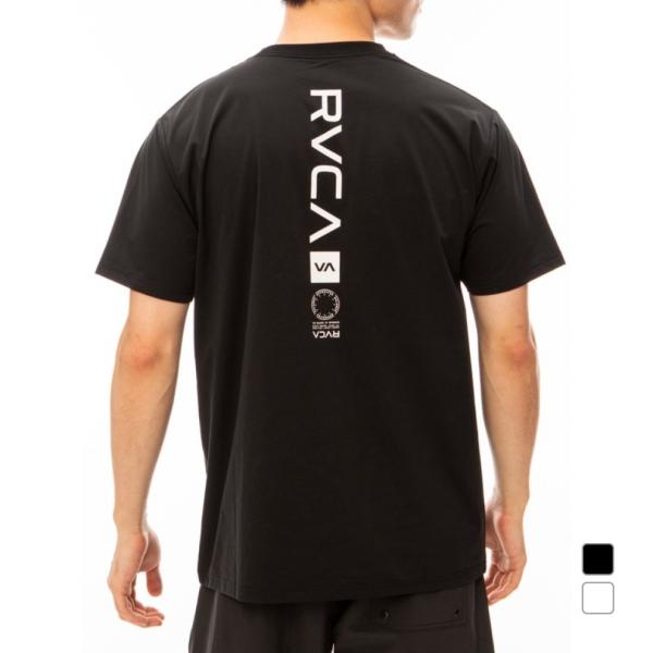 ルーカ メンズ マリン ラッシュガード VA VENT SURF SS BE041-804 RVCA