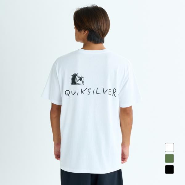 クイックシルバー メンズ サーフ 半袖Ｔシャツ SR DRAWN ST QST252005 KHA ...